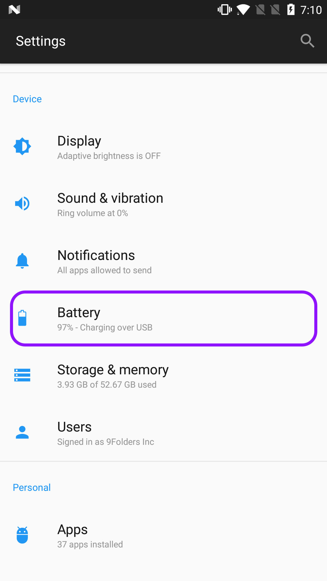 Enable Battery Optimization 