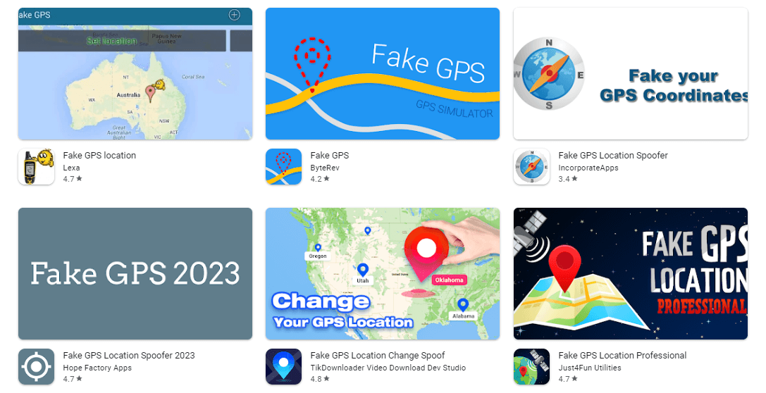 Fake GPS Location-GPS JoyStick - Apps on Google Play