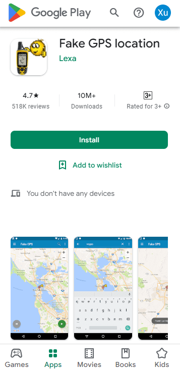 Fake GPS Location-GPS JoyStick - Apps on Google Play