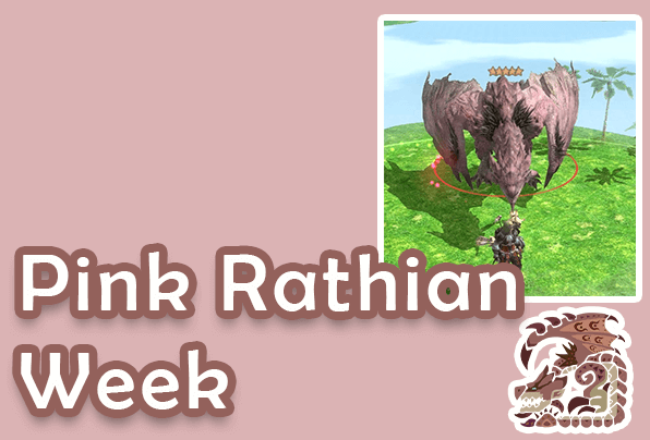 Monster Hunter Now Pink Rathian event