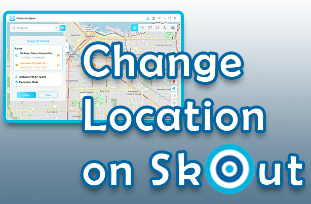 how to change your location on Skout