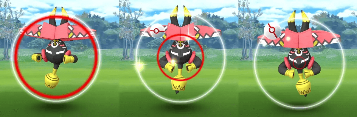Pokémon Go Excellent Throws