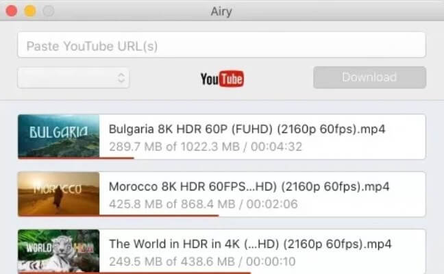 airy hq youtube video downloader