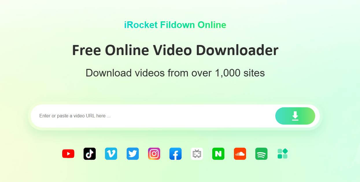 online youtube video downloader fildown