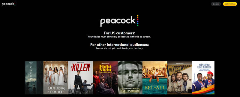 sites like solarmovie peacock tv