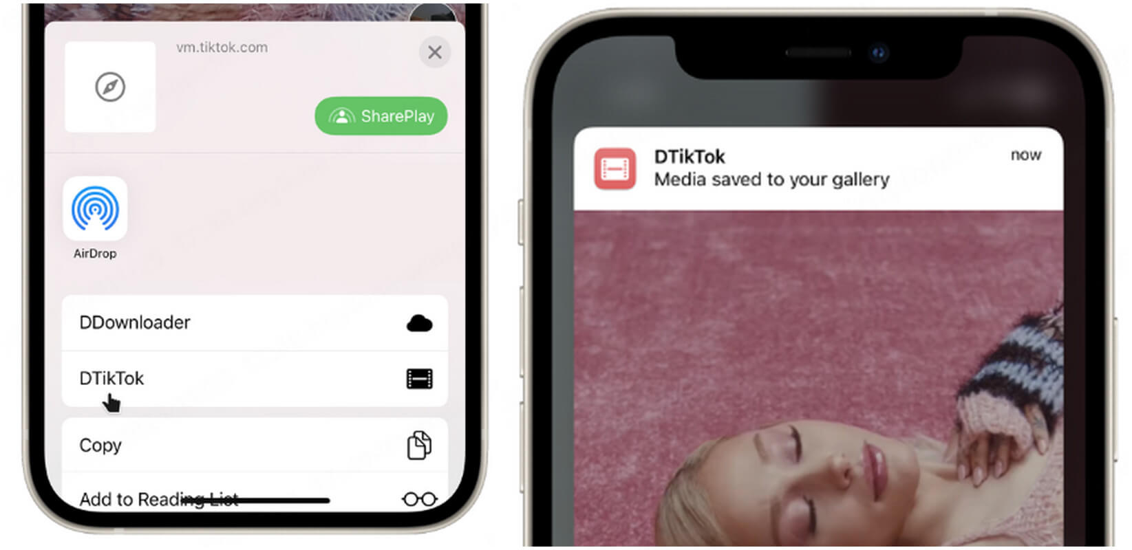 shortcut for saving tiktok video without watermark