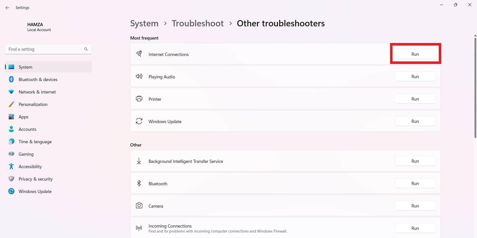 network troubleshooter 3