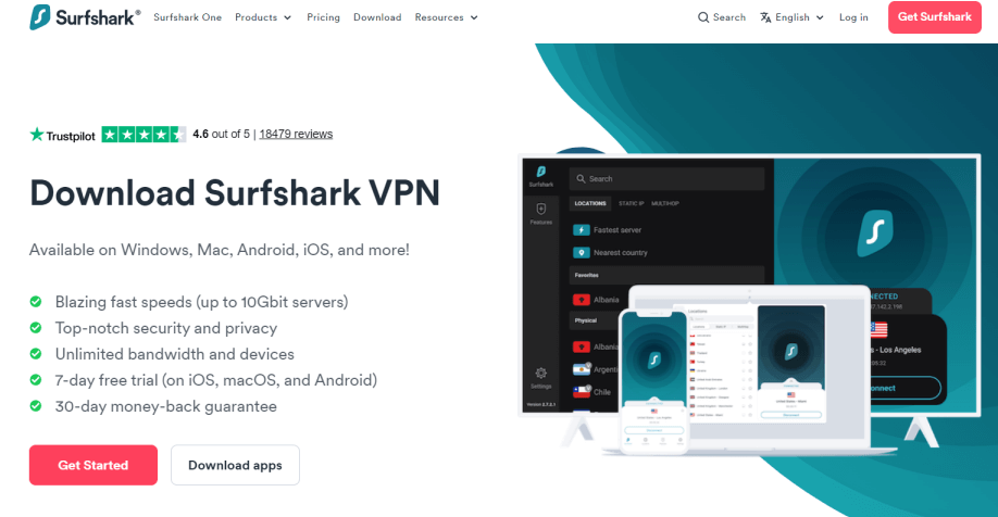 Surfshark download