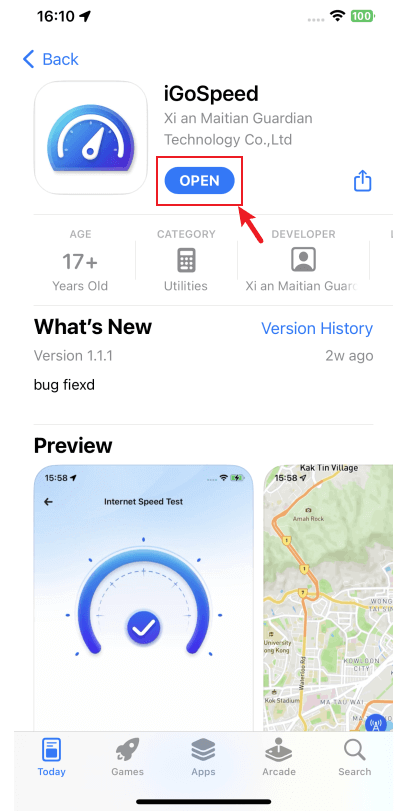 change location with 1 click