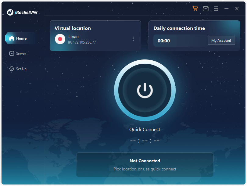 install imyfone irocketvpn