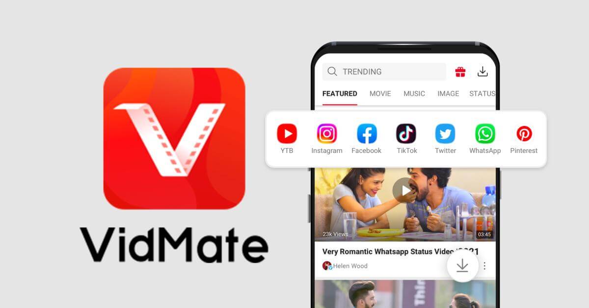 youtube動画をダウンロード保存するアプリvidmate